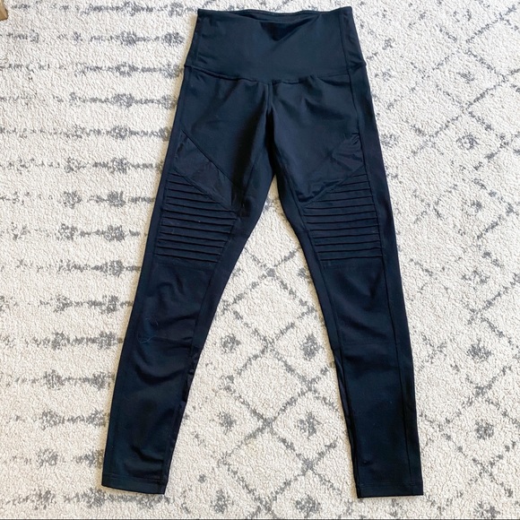 Zella Autumn High Waist Moto Ankle Leggings - Picture 1 of 4